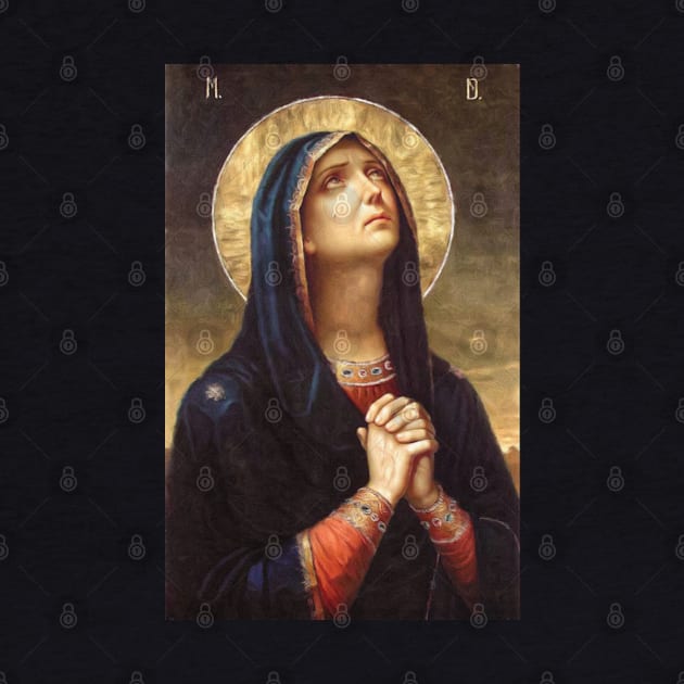 Our Lady of Sorrows Virgin Mary Mater Dolorosa by Beltschazar